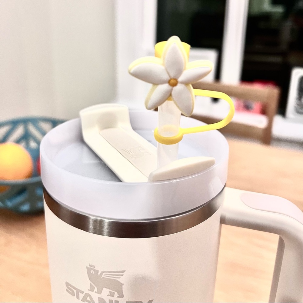 Stanley jasmine flower sampaguita straw covers x2